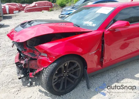 2013 Chevrolet Camaro Zl1 из США, поврежденный, VIN 2G1FZ1EP9D9801512